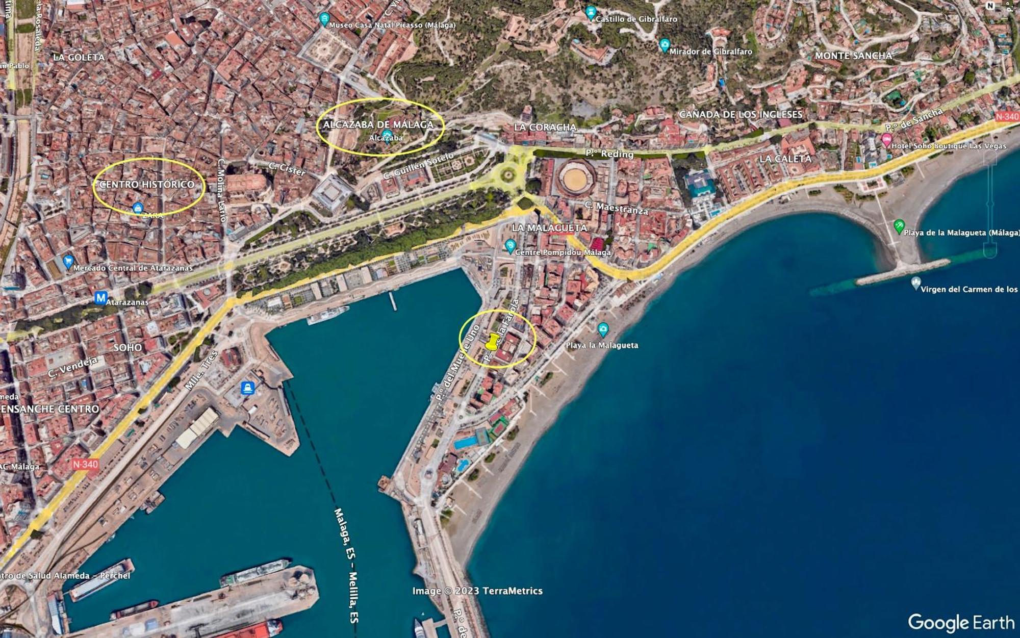 Luxury Beach/Port Apartment มาลากา ภายนอก รูปภาพ